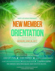 New Member Orientation @ Planet Hollywood | Las Vegas | NV | United States
